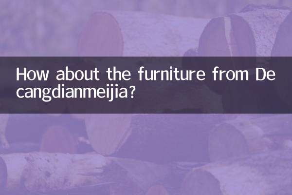 Как насчет мебели от Decangdianmeijia?