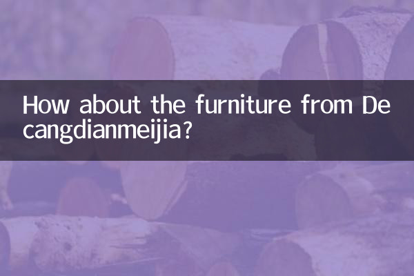 Как насчет мебели от Decangdianmeijia?