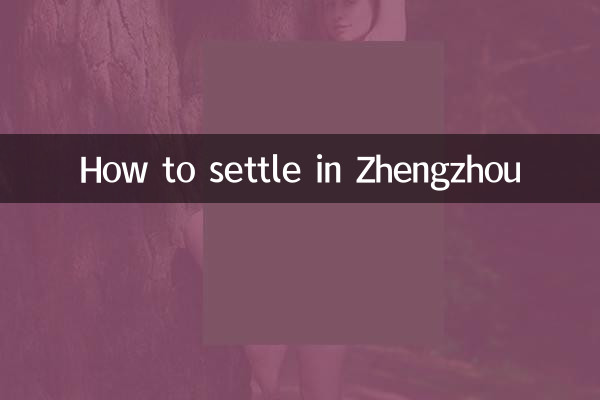 How to settle in Zhengzhou