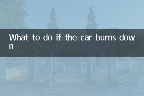 अगर कार जल जाए तो क्या करें?