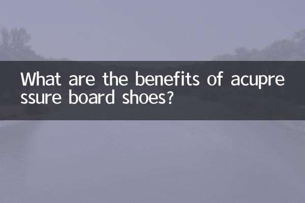 What are the benefits of acupressure board shoes?