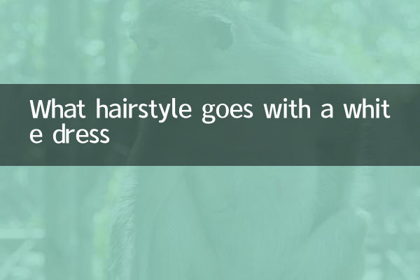 ما تصفيفة الشعر تتناسب مع فستان أبيض