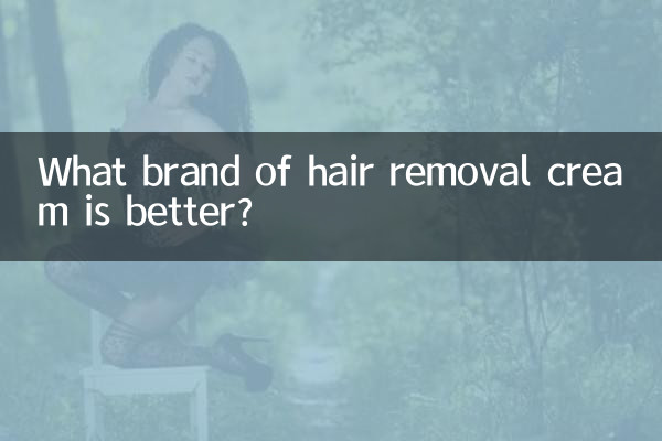 Welche Marke für Haarentfernungscremes ist besser?