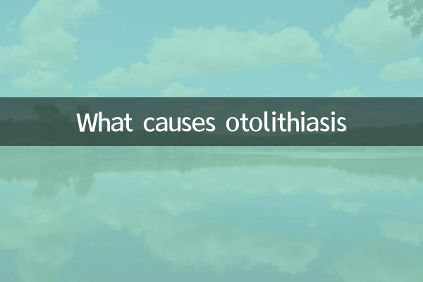 Was verursacht Otolithiasis?