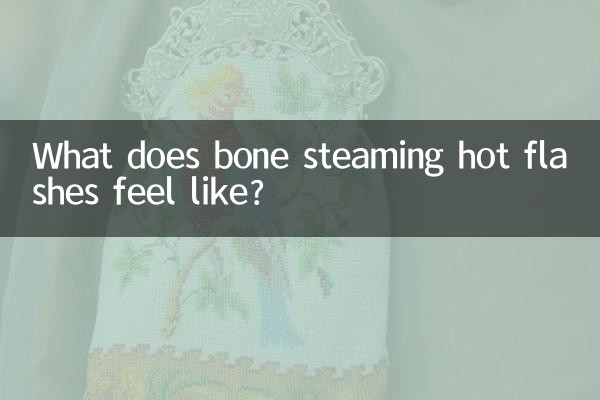 À quoi ressemblent les bouffées de chaleur brûlantes des os ?