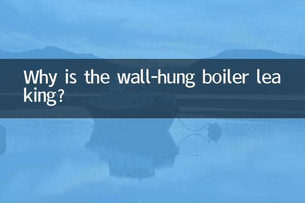 لماذا تتسرب الغلاية المعلقة على الحائط؟