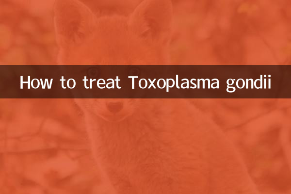トキソプラズマ・ゴンディの治療方法