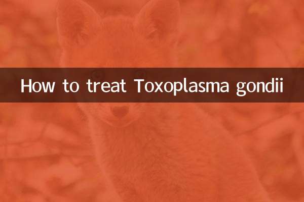 トキソプラズマ・ゴンディの治療方法