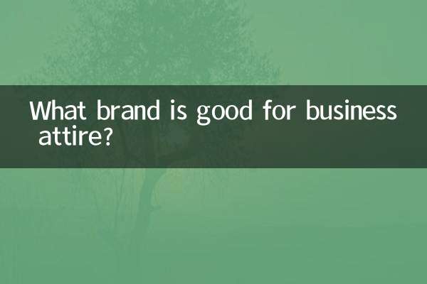 Quelle marque est bonne pour les tenues professionnelles ?