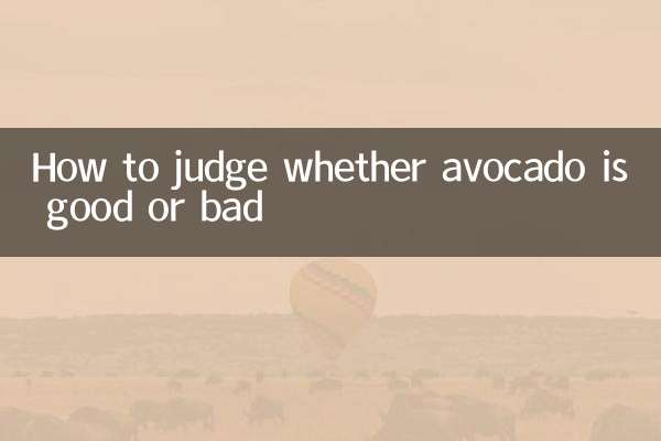 Come giudicare se l'avocado è buono o cattivo