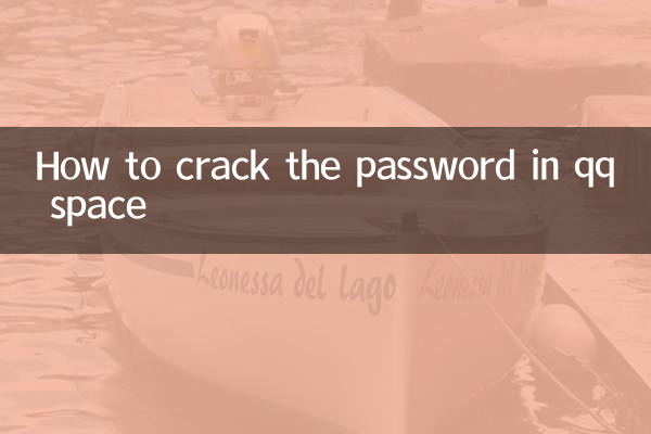 How to crack the password in qq space