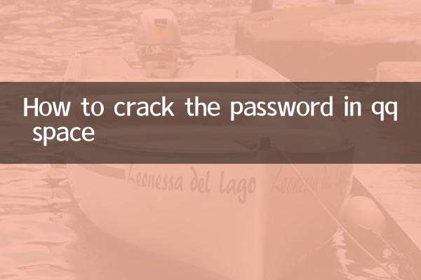 How to crack the password in qq space