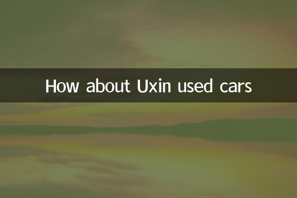 چگونه در مورد اتومبیل های استفاده شده Uxin