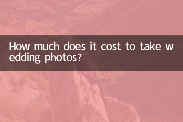 ¿Cuánto cuesta tomar fotografías de boda?