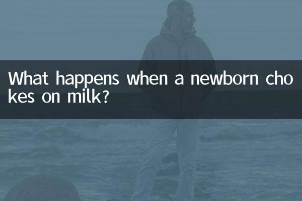 क्या होता है जब एक नवजात शिशु का दूध से दम घुट जाता है?