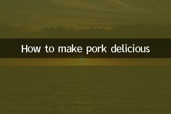 Como fazer carne de porco deliciosa