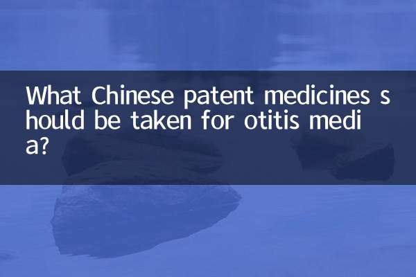 Quali medicinali brevettati cinesi dovrebbero essere assunti per l'otite media?