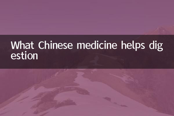 什么中药助消化