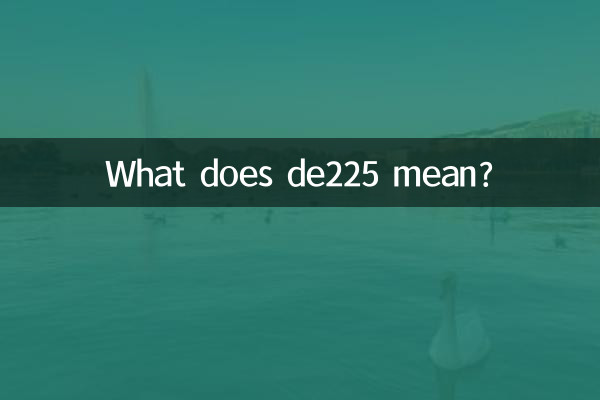 O que significa de225?