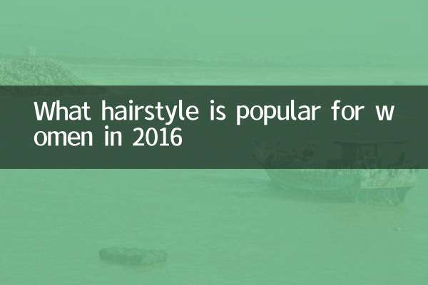 2016流行什麼髮型女