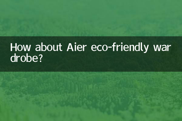How about Aier eco-friendly wardrobe?