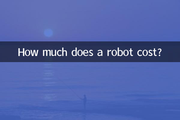 How much does a robot cost?