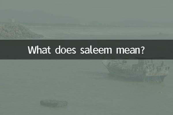 سلیم کا کیا مطلب ہے؟