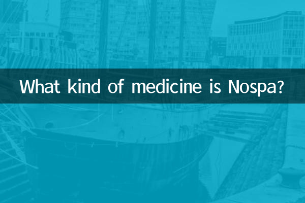 नोस्पा किस प्रकार की दवा है?