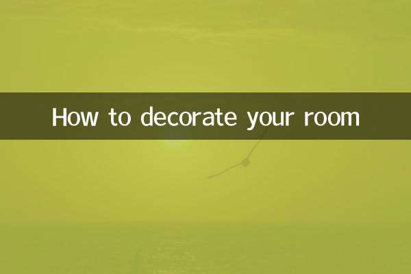 Come decorare la tua stanza