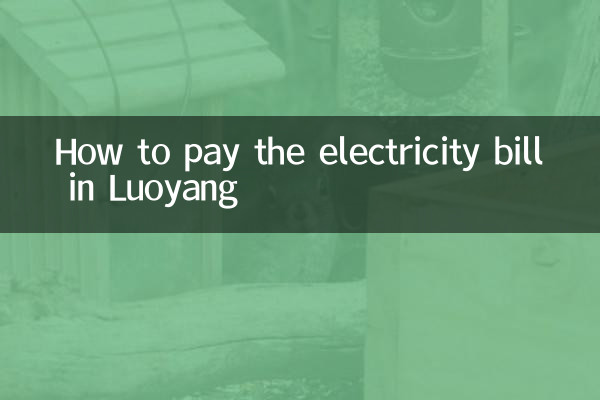 نحوه پرداخت قبض برق در Luoyang