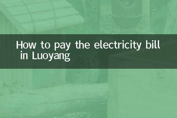 نحوه پرداخت قبض برق در Luoyang