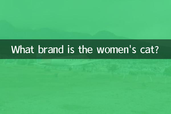 What brand is the women's cat?