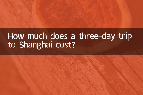 上海三日遊多少錢