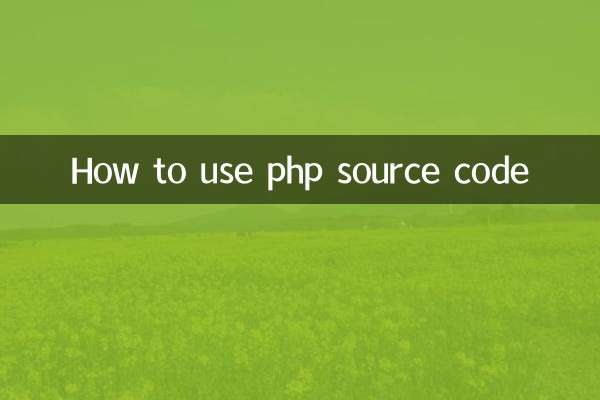 How to use php source code