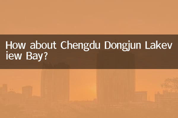 How about Chengdu Dongjun Lakeview Bay?