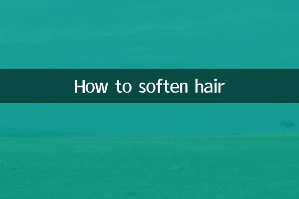 Come ammorbidire i capelli