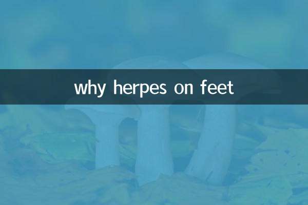 কেন পায়ে হারপিস