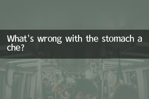 Cosa c'è che non va nel mal di pancia?