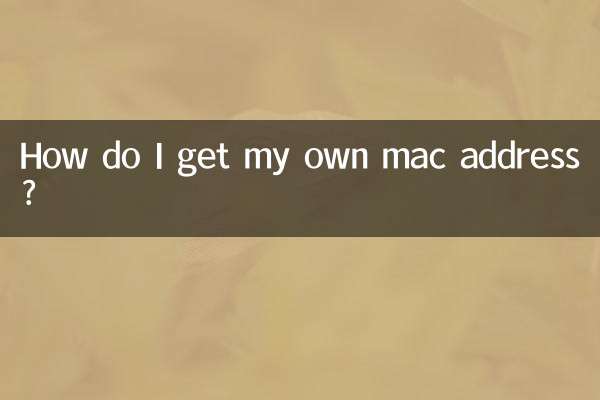 나만의 Mac 주소를 얻으려면 어떻게 해야 하나요?