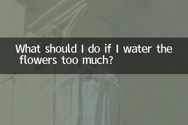 ¿Qué debo hacer si riego demasiado las flores?