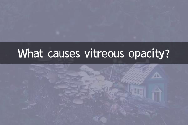 Cosa causa l’opacità del vitreo?