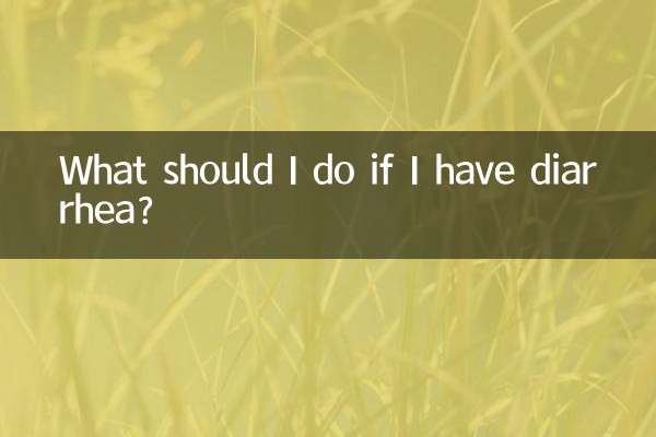 ¿Qué debo hacer si tengo diarrea?