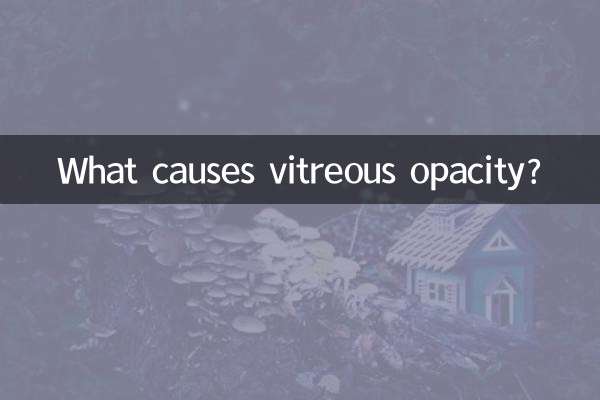 Cosa causa l’opacità del vitreo?