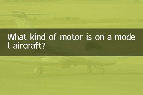 একটি মডেলের বিমানে কী ধরনের মোটর থাকে?
