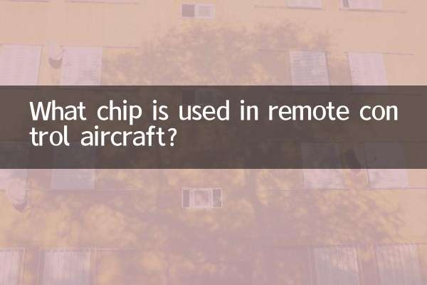 Welcher Chip wird in ferngesteuerten Flugzeugen verwendet?