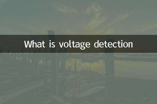¿Qué es la detección de voltaje?