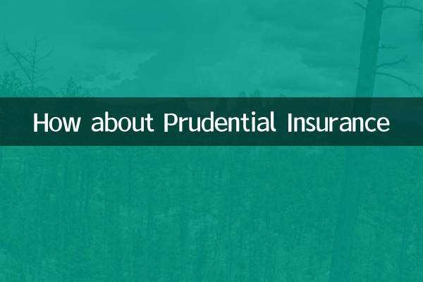 Prudential Insurance는 어떻습니까