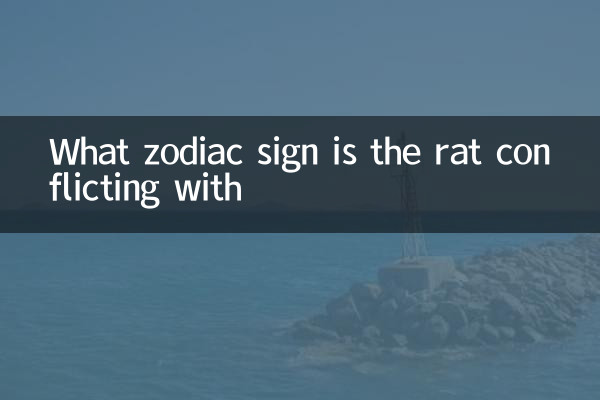El signo del zodiaco es la rata en conflicto con