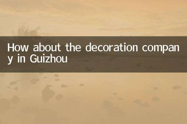 Et la société de décoration à Guizhou