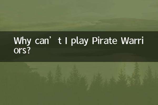 Perché non posso giocare a Pirate Warriors?